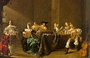 Jacob Duck Card Players and Merry Makers china oil painting reproduction